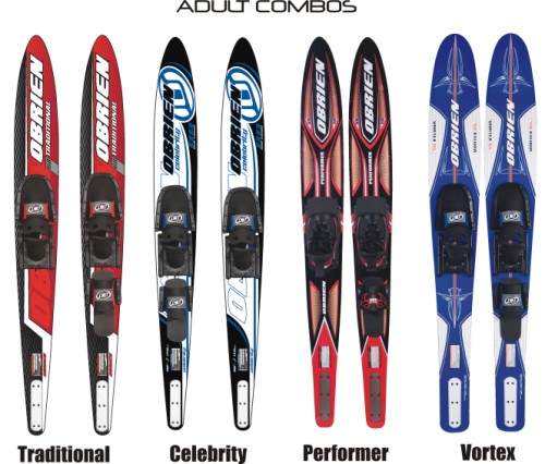 O'Brien Combo adult skis series